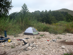 Night One Campsite